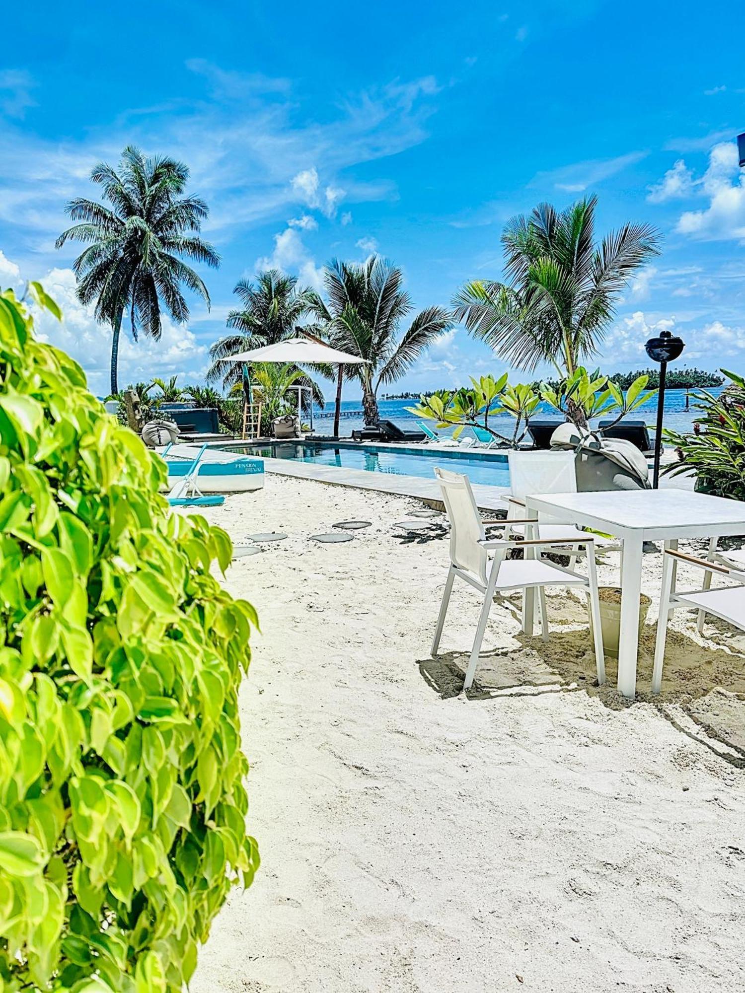 Pension Irivai, Appartement Uo Uo 3 Chambres Vue Mer Uturoa Exterior foto